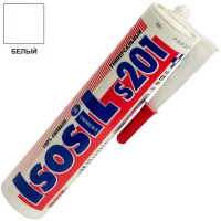 Герметик силиконовый универсальный Isosil S201, белый, 280 мл 2010111