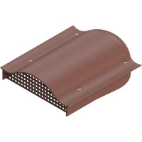 Кровельный аэратор Татполимер ТР-88/В красный 29296