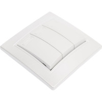 Выключатель Intro Plano 1-106-06 тройной, 10А-250В, IP20, СУ, перламутр, Б0053797