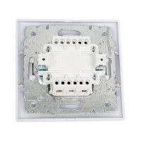 Выключатель Intro Plano 1-106-06 тройной, 10А-250В, IP20, СУ, перламутр, Б0053797