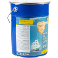 Яхтный лак VERES алкидно-уретановый, полуматовый, 5 л 219818