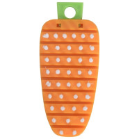 Щетка для мытья посуды, овощей и фруктов МУЛЬТИДОМ Морковка VL58-11