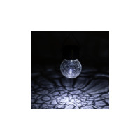 Садовый светильник ЭРА ERASF22-32 подвесной Лампочка, на солнечной батарее, 6 см, Б0053384