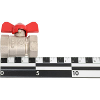 Шаровой кран DOUBLE-LIN Light неполнопроходной Вр-Вр бабочка - 3/4" LL1163 (3/4")