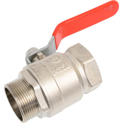 Шаровой Кран DOUBLE-LIN латунный резьбовой, ручка НР/ВР 1.1/2" LL1003 (1"1/2)