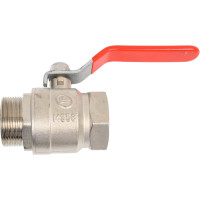 Шаровой Кран DOUBLE-LIN латунный резьбовой, ручка НР/ВР 1.1/2" LL1003 (1"1/2)