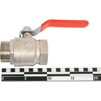 Шаровой Кран DOUBLE-LIN латунный резьбовой, ручка НР/ВР 1.1/2" LL1003 (1"1/2)