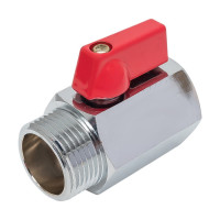 Шаровой кран DOUBLE-LIN латунный резьбовой, мини НР/ВР 3/4" LL1027B (3/4")