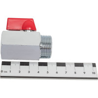 Шаровой кран DOUBLE-LIN латунный резьбовой, мини НР/ВР 3/4" LL1027B (3/4")