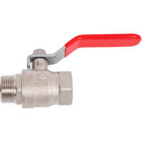 Шаровой Кран DOUBLE-LIN латунный резьбовой, ручка НР/ВР 3/4" LL1003 (3/4")