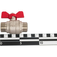 Шаровой Кран DOUBLE-LIN латунный резьбовой, бабочка НР/НР 3/4" LL1036 (3/4")