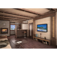 Плинтус напольный Decomaster D235-75/20 ДМ 80x17x2400 мм D235-75 ДМ