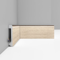 Плинтус напольный Decomaster D235-72/20ДМ 80x17x2400 мм D235-72 ДМ