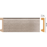 Плинтус напольный Decomaster D235-77/20ДМ 80x17x2400 мм D235-77 ДМ