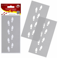 Трафарет для выпечки МУЛЬТИДОМ Следы размер 9x18 см VL80-488