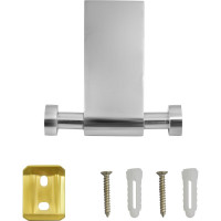 Двойной крючок Solinne коллекция Mirror хром B-82701-2 2536.314