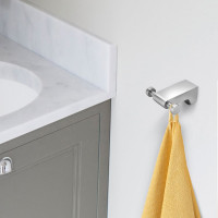Двойной крючок Solinne коллекция Mirror хром B-82701-2 2536.314