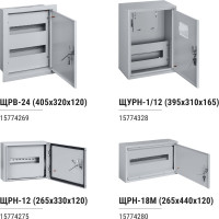 Навесной корпус TDM ЩУ-1ф/2 на 2 счётчика 300x400x125 IP54 Народный SQ0905-2503