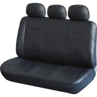 Чехлы для сидений AIRLINE CONSUL универсальные, 11 предметов, искусственная кожа, черный ACS-UEL-06