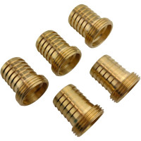 Штуцер рельефный 3/4"НР х 19 мм, 5 шт HG 1646440