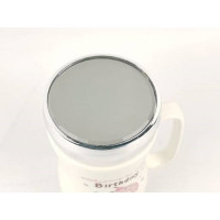 Керамическая кружка Bikson 400 мл с зеркальной крышкой SY001 ХП2145