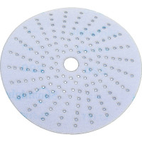 Шлифовальный круг CERAMIC L712T 150 мм на липучке с мультипылеотводом, P220, 5 шт Sunmight 76511R