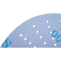 Шлифовальный круг CERAMIC L712T 150 мм на липучке с мультипылеотводом, P400, 5 шт Sunmight 76516R