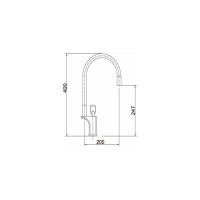 Смеситель для кухни FASHUN A4081-7