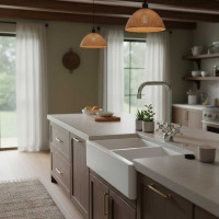 Смеситель для кухни FASHUN хром, силумин A4019