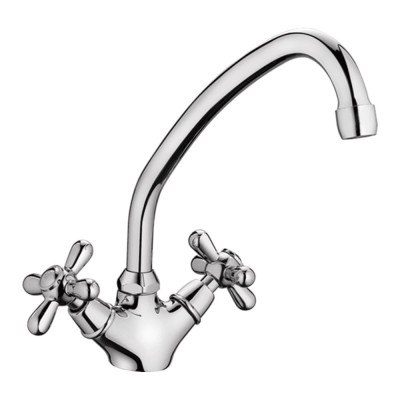 Смеситель для кухни FASHUN хром, латунь, гайка A4125