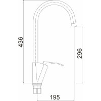Смеситель для кухни FASHUN A4158