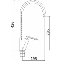 Смеситель для кухни FASHUN A4161