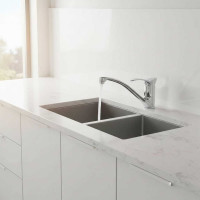 Смеситель для кухни FASHUN хром ф40, латунь, шпилька A4201