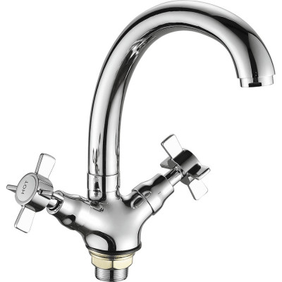 Смеситель для кухни FASHUN хром гайка, силумин A4224