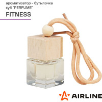 Ароматизатор-бутылочка куб Airline Perfume FITNESS AFBU233