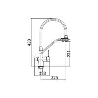 Смеситель для кухни FASHUN A4382-12