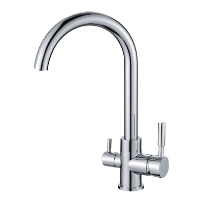 Смеситель для кухни FASHUN хром, фильтр ф35, латунь A4397