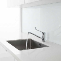 Смеситель для кухни FASHUN хром ф40 - гайка, хирург., латунь A4954