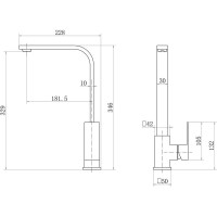 Смеситель для кухни FASHUN A54002