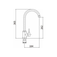 Смеситель для кухни FASHUN A54009-A