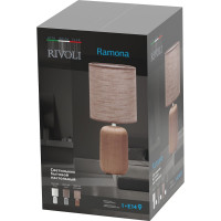 Настольная лампа Rivoli Ramona 7041501 1 Е14 40 Вт керамика Б0053451