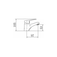 Смеситель для умывальника FASHUN A1013