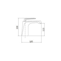 Смеситель на умывальник FASHUN A1061