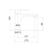 Смеситель для умывальника FASHUN A51119