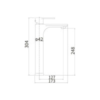 Смеситель для умывальника FASHUN A51219