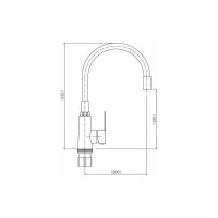 Смеситель для кухни FASHUN A54301-10
