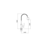 Смеситель для кухни FASHUN A54401-3
