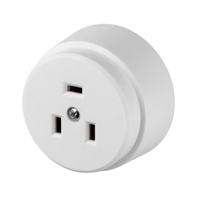 Розетка для электроплиты РШ 32А 250В 2Р+РЕ ОУ белая TDM ELECTRIC SQ1812-0005