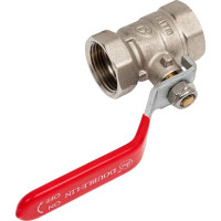 Шаровой кран DOUBLE-LIN Light неполнопроходной Вр-Вр рычаг - 3/4" LL1161 (3/4")