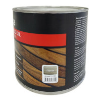 Масло для террас и фасадов Finka Exterior Wood Oil для внутренних и наружных работ, льняная основа, графит (Graphite), 2.2 л FO-22G